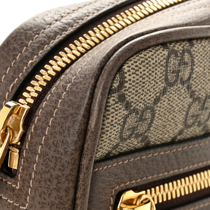 Gucci GG Supreme Monogram Web Small Ophidia Belt Bag Dark Brown 13 of 13