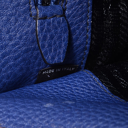 Prada Vitello Daino Medium Satchel Inchiostro 7 of 9
