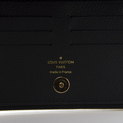 Louis Vuitton Empreinte Adele Wallet Black 6 of 8