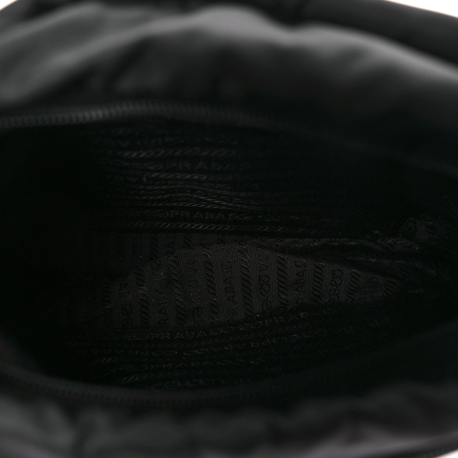 Prada Nylon Vela Messenger Black 5 of 9