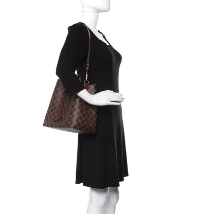 Louis Vuitton Damier Ebene Neonoe MM Cherry Berry 2 of 10