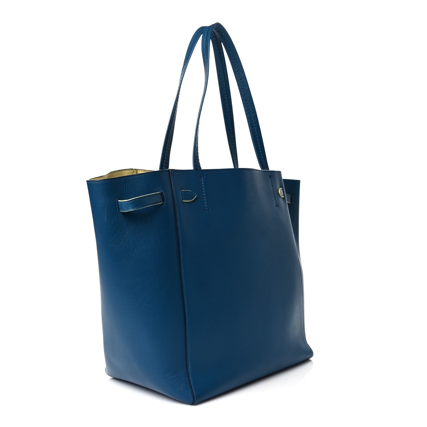 Celine Smooth Calfskin Small Tassel Cabas Phantom Deep Blue 3 of 13