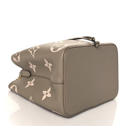 Louis Vuitton Empreinte Monogram Giant Neonoe MM Tourterelle Creme 4 of 9