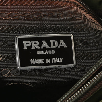 Prada Nylon Vela Shoulder Bag Mimetico 6 of 10