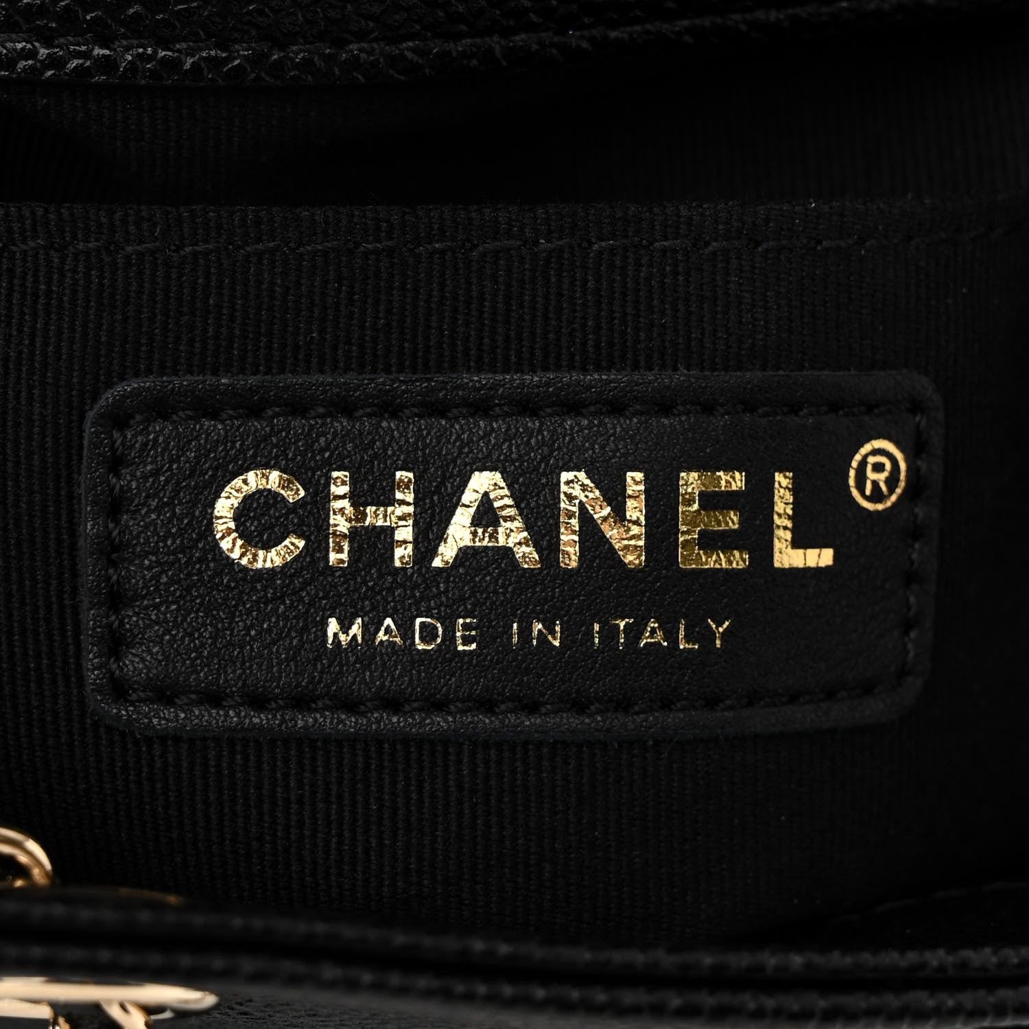 Chanel Shiny Caviar Quilted Small Duma Pockets Drawstring Backpack Black 6 of 10