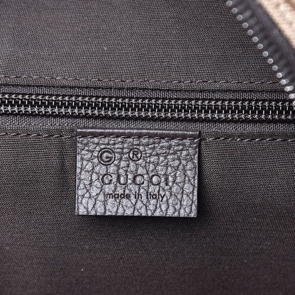 Gucci Monogram Travel Backpack Dark Brown 6 of 9