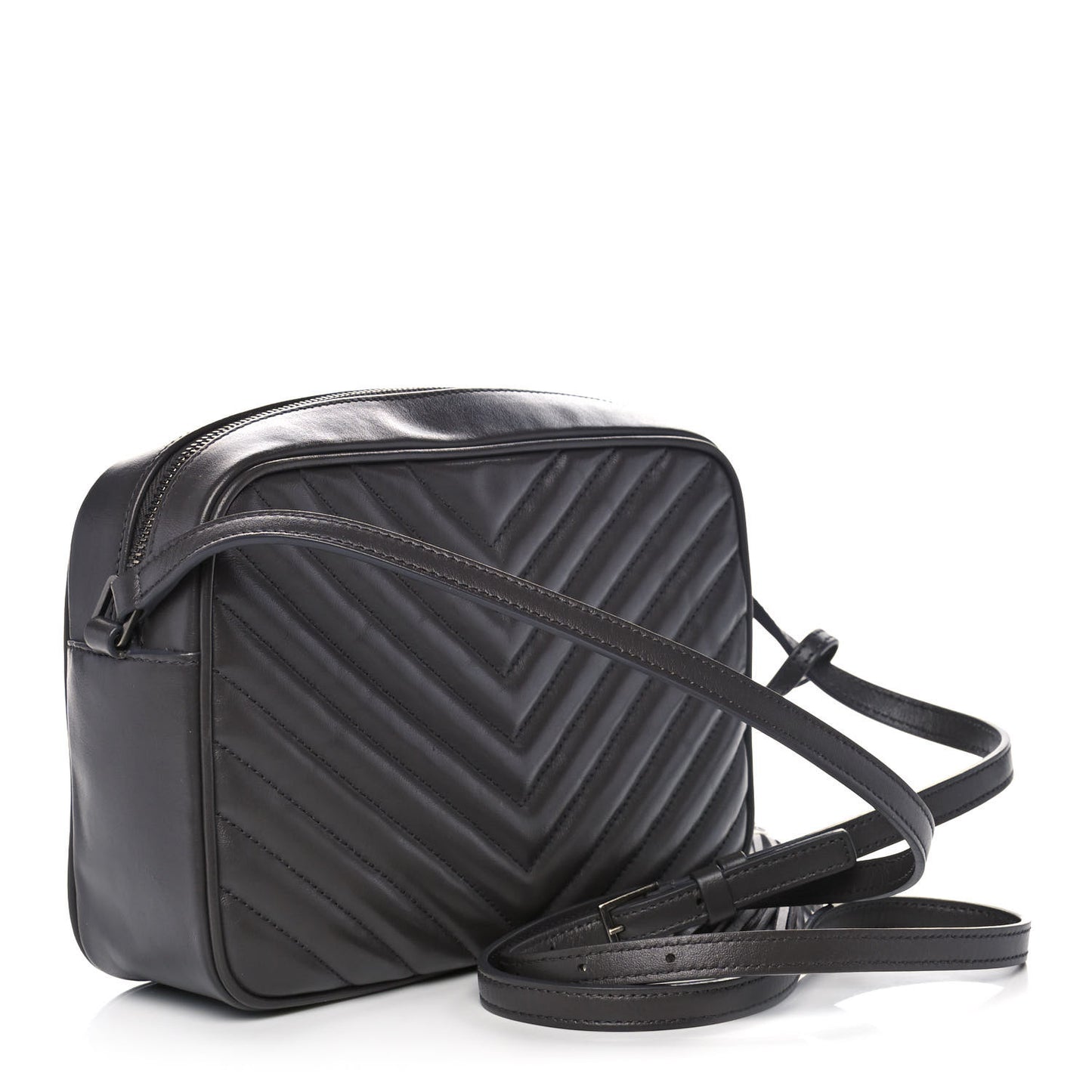 Calfskin Matelasse Monogram Lou Camera Bag Sea Pebble