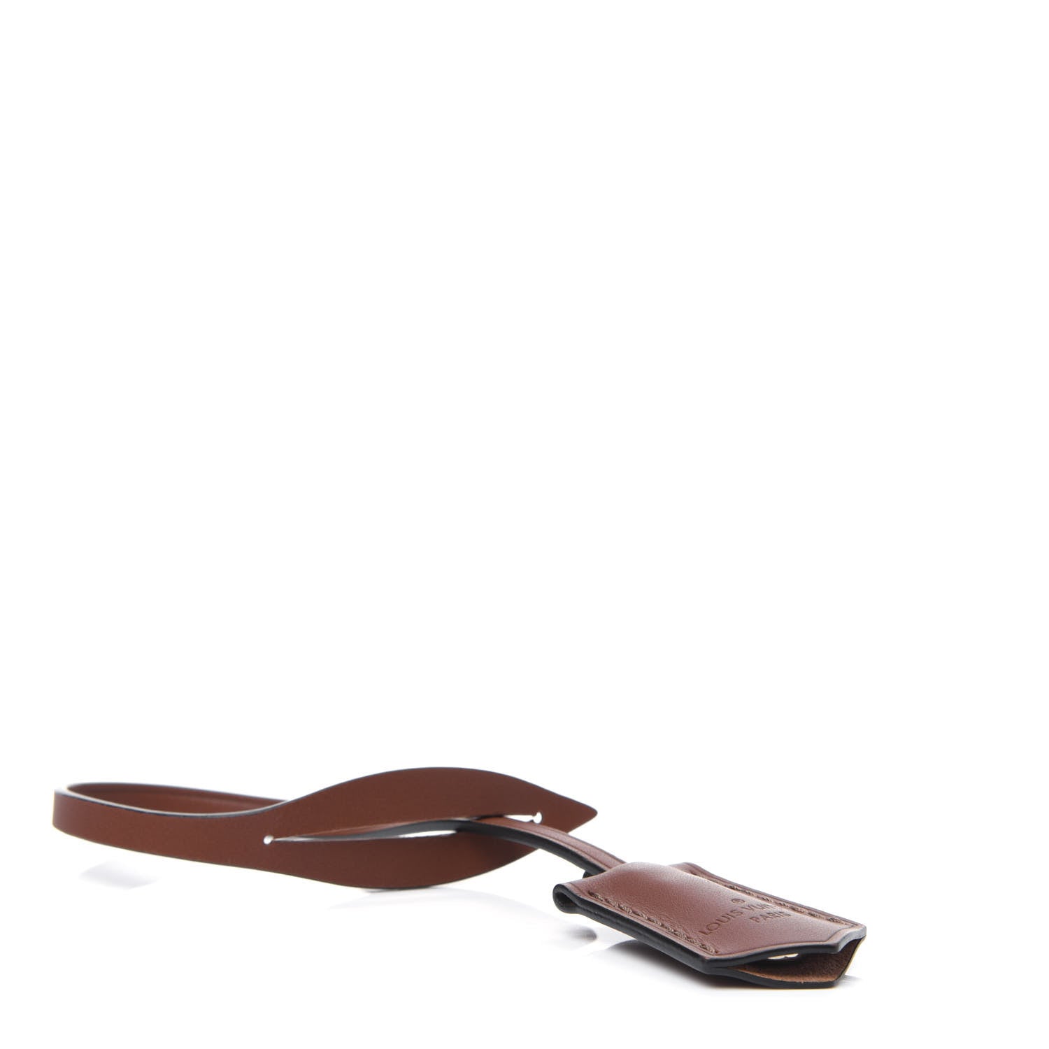 Louis Vuitton Calfskin Clochette Key Bell Holder Dark Brown 3 of 5