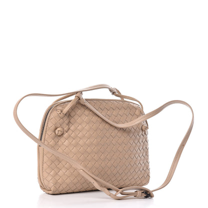 Bottega Veneta Nappa Intrecciato Pillow Crossbody Messenger Mink 4 of 16