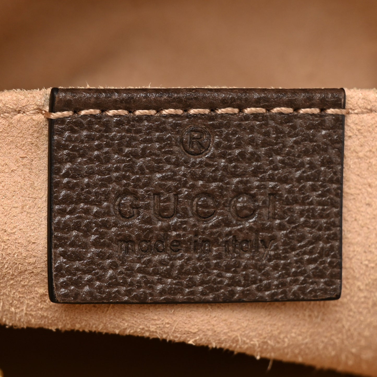 GG Supreme Monogram Web Mini Ophidia Shoulder Bag Brown