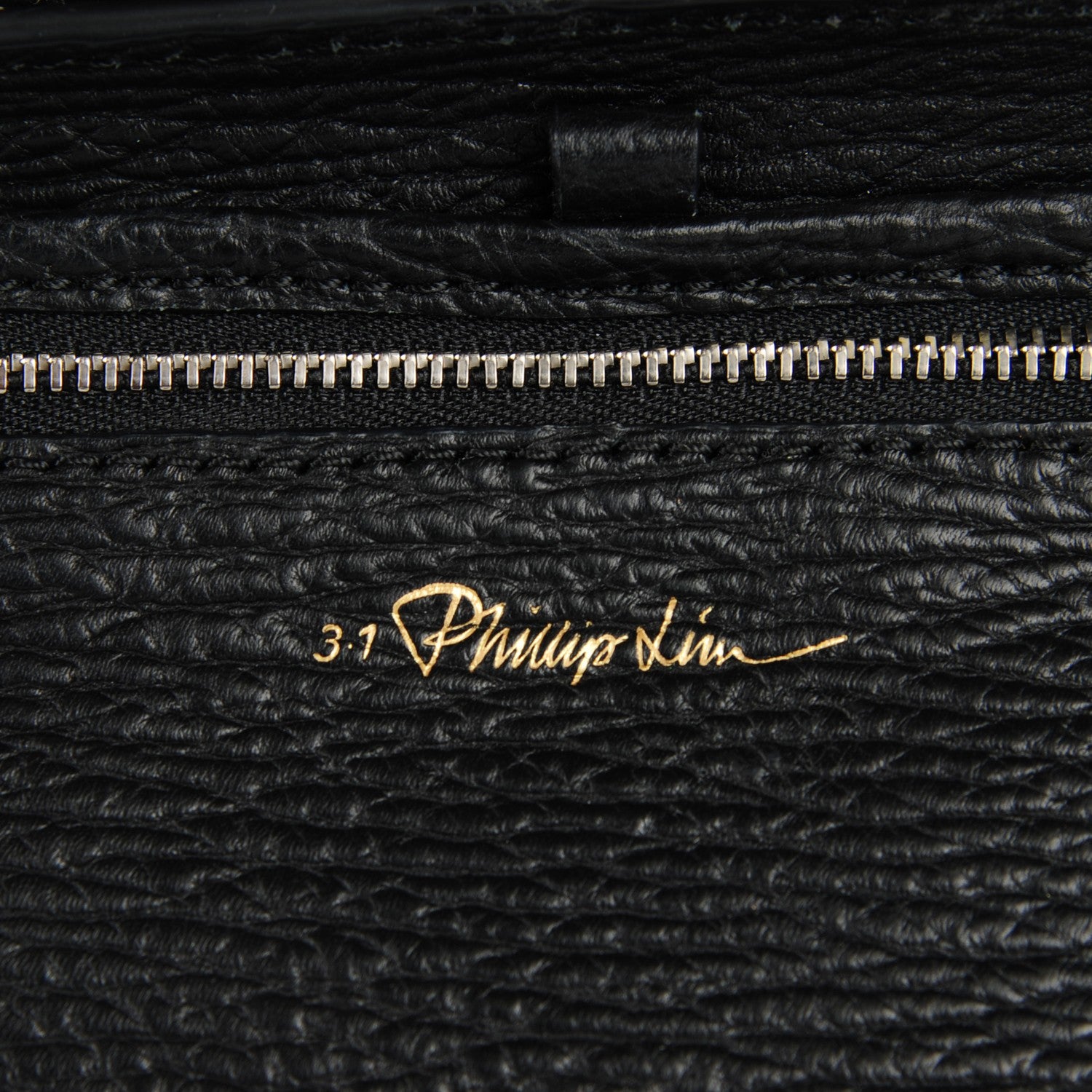 3.1 Phillip Lim 3.1 Textured Calfskin Mini Pashli Satchel Black Feather 7 of 7