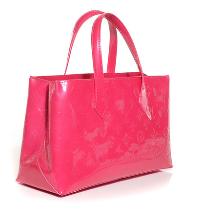 Louis Vuitton Vernis Wilshire PM Rose Pop 3 of 9