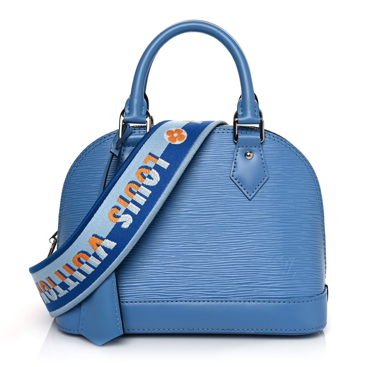 Louis Vuitton Epi Jacquard Alma BB Bleuet 1 of 9