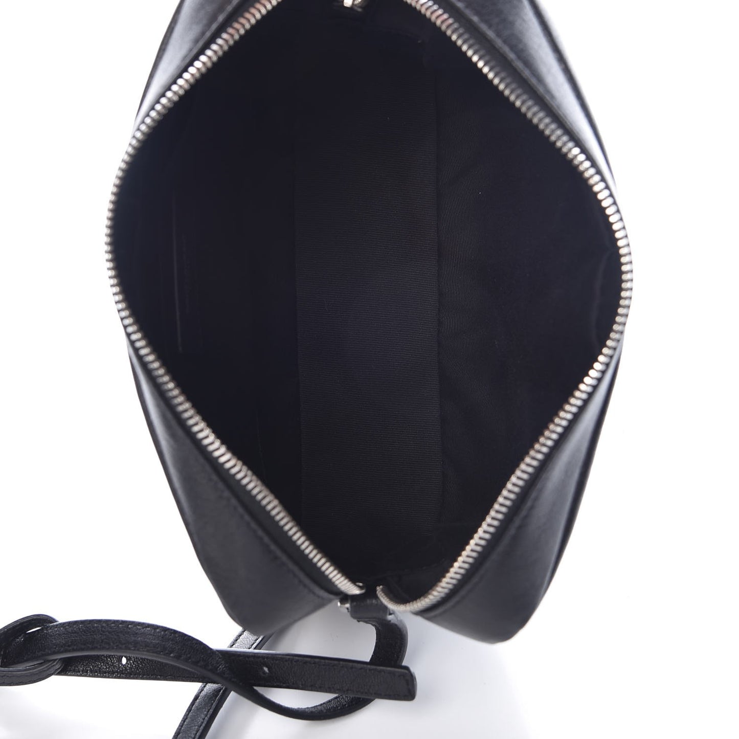 Lambskin Monogram Small Lou Camera Bag Black