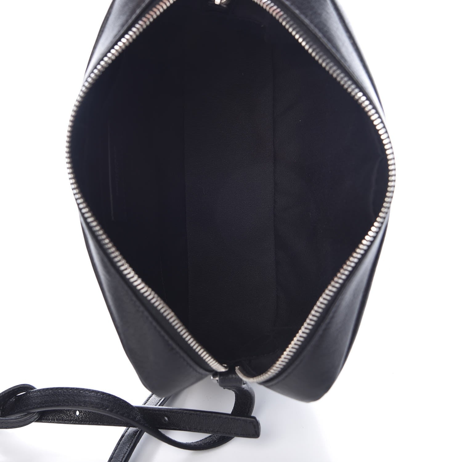 Saint Laurent Lambskin Monogram Small Lou Camera Bag Black 5 of 7