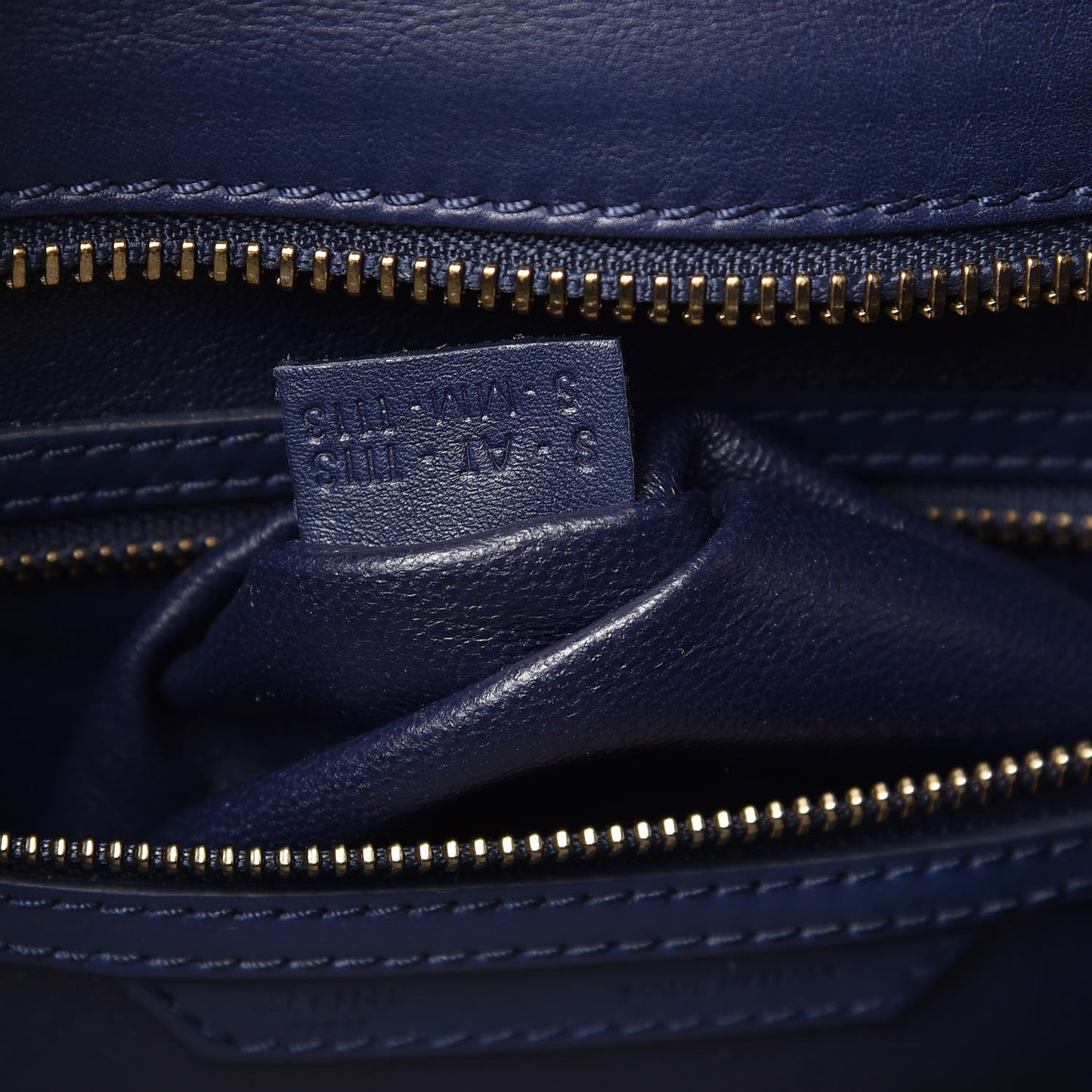 Smooth Calfskin Mini Luggage Ink