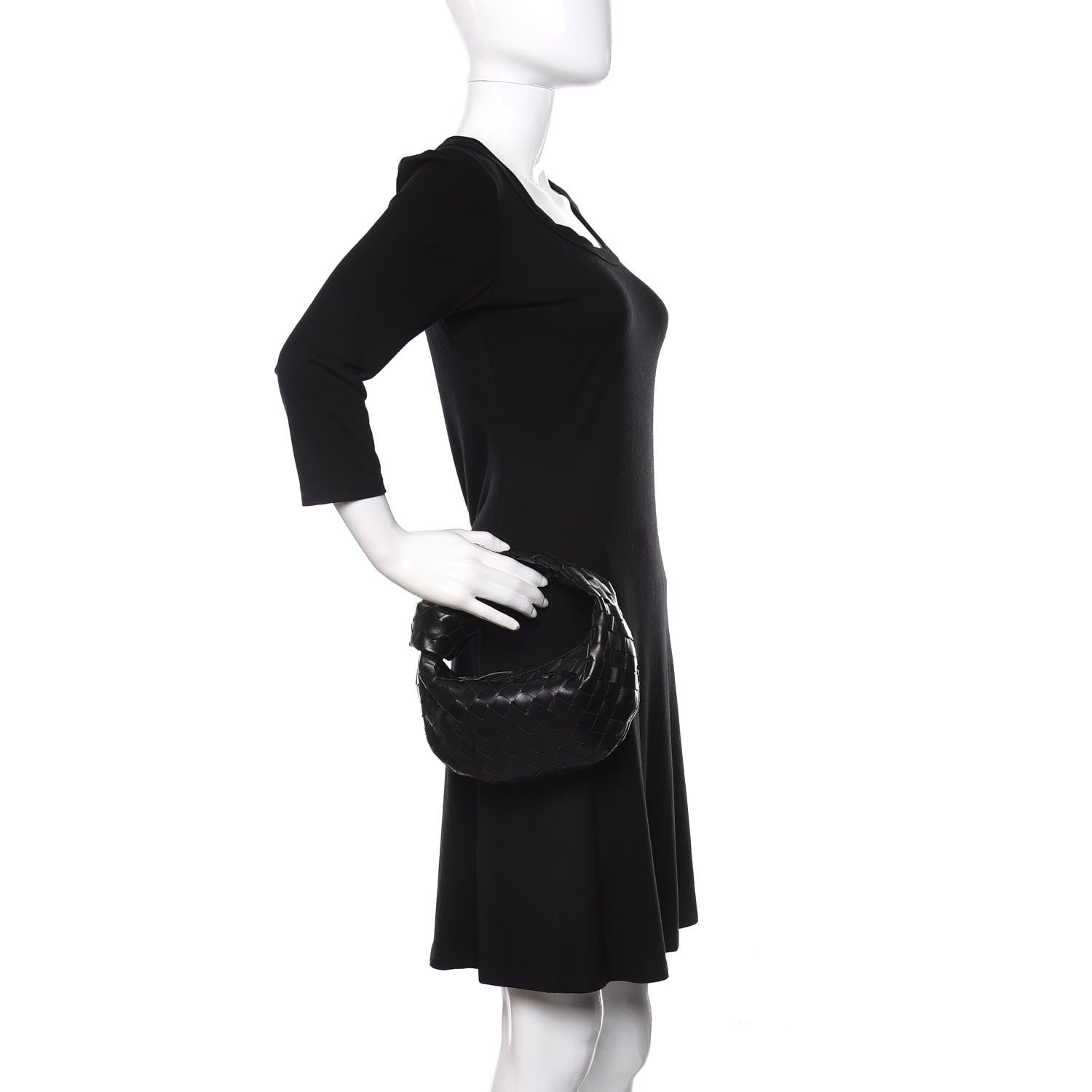 Bottega Veneta Nappa Intrecciato Mini Jodie Black 2 of 11