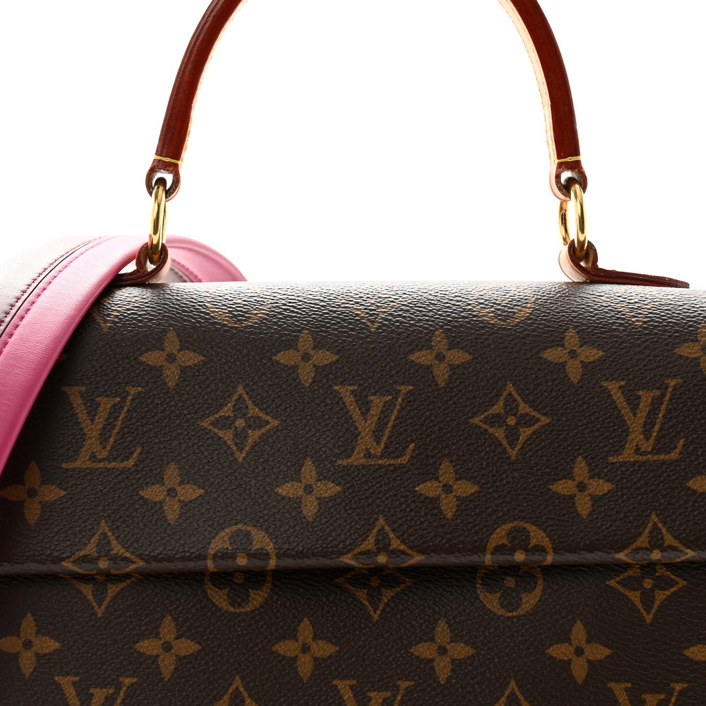 Monogram Cluny BB Bordeaux Fuchsia