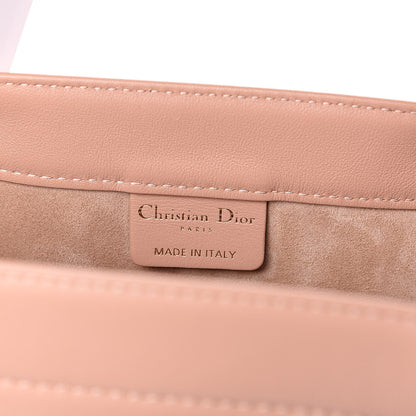 Christian Dior Calfskin Embossed Medium Book Tote Rose de Vents 6 of 11