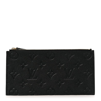 Louis Vuitton Empreinte Felicie Chain Wallet Zippered Insert Black 1 of 7