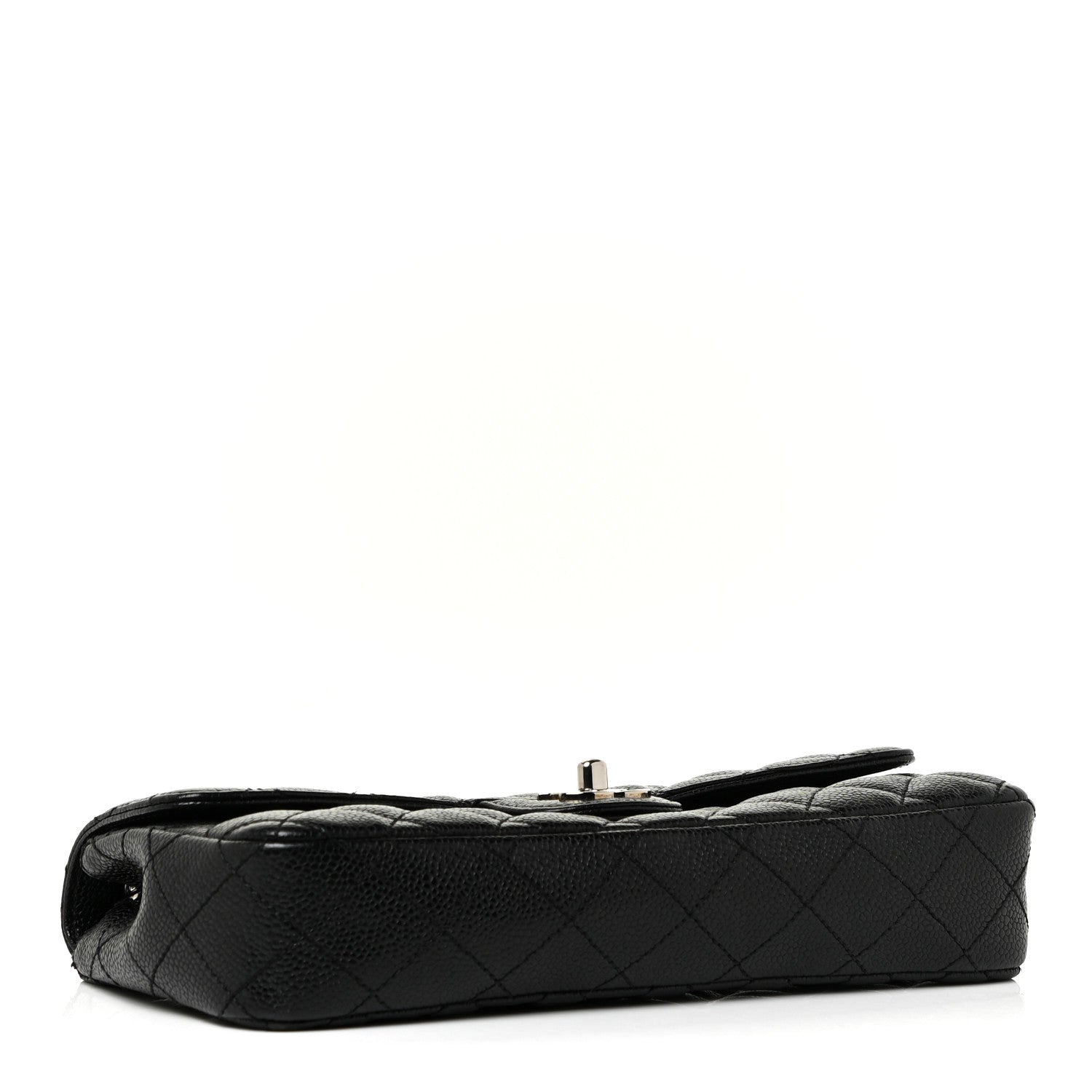 Chanel Caviar Quilted East West Flap Black 4 of 21
