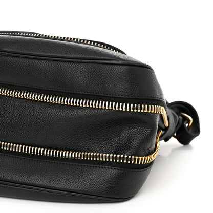 Tom Ford Grained Calfskin Medium Jennifer Crossbody Bag Black 10 of 14