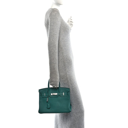 Hermes Togo Birkin 30 Malachite 2 of 12