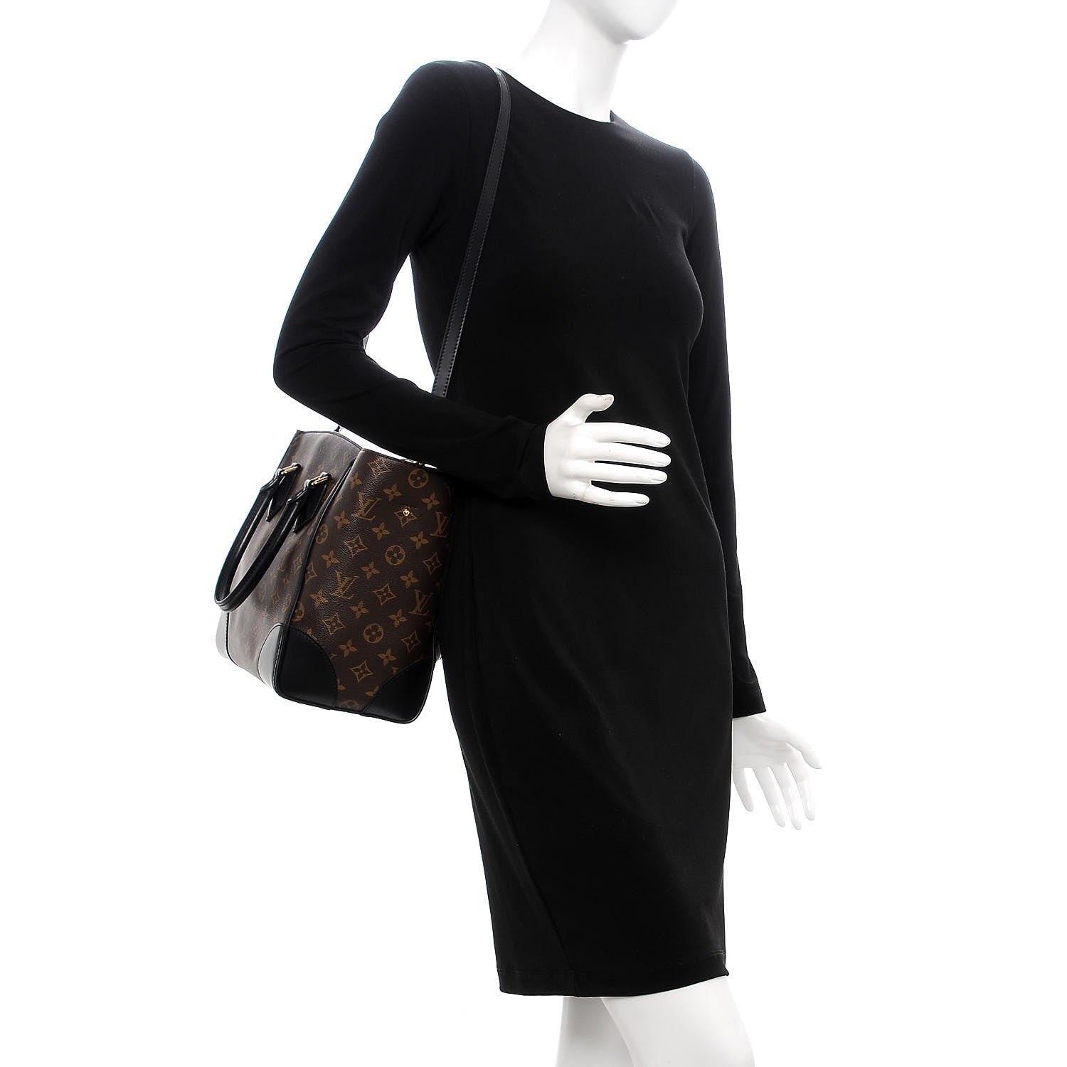 Louis Vuitton Monogram Phenix MM Black 2 of 11