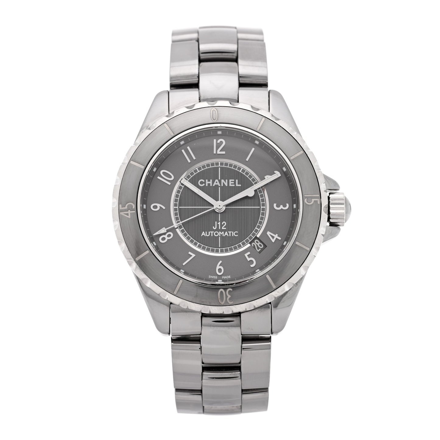 Titanium Ceramic 38mm J12 Chromatic Automatic Watch