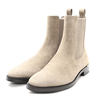 Jimmy Choo Suede Thessaly Ankle Boots 38 Taupe 4 of 9