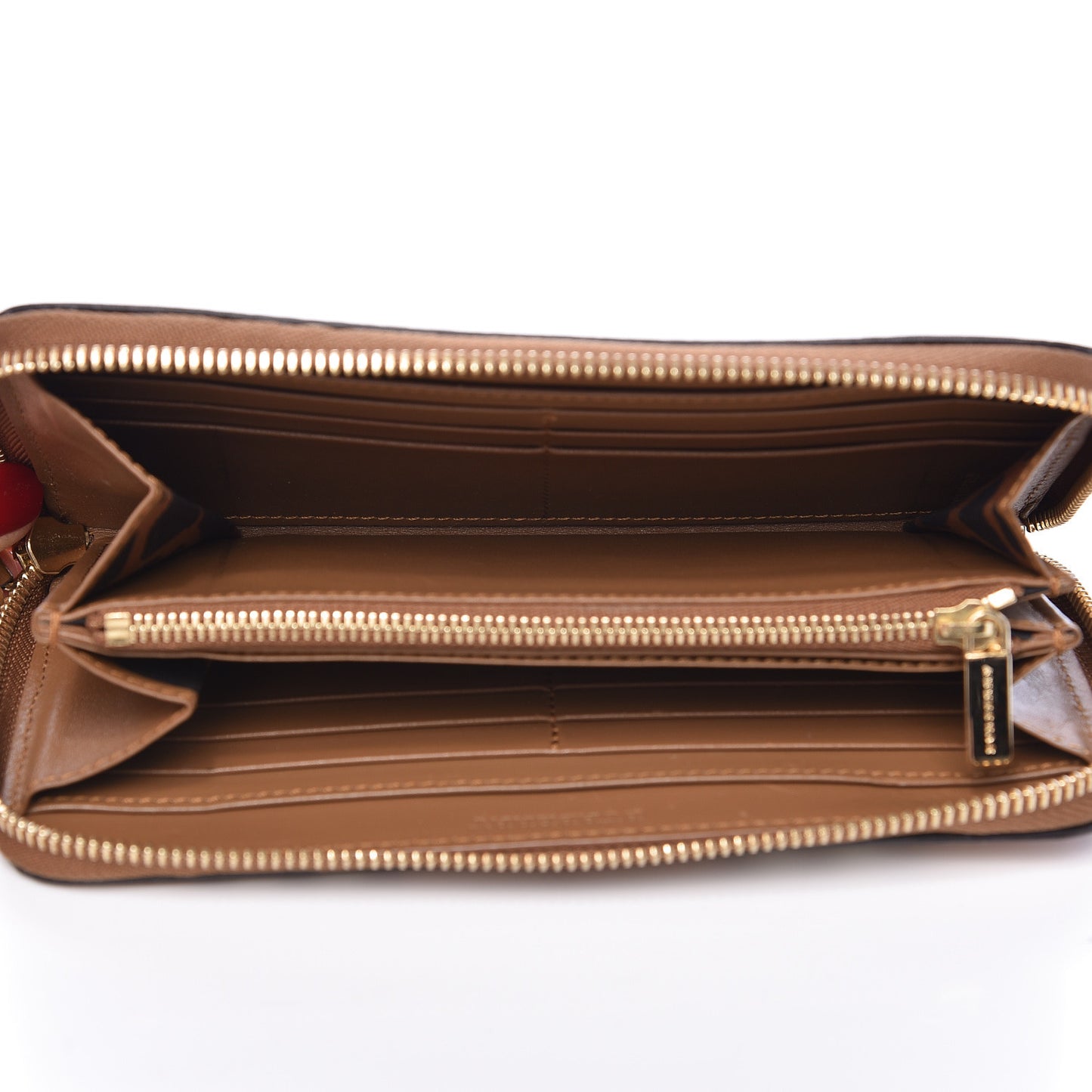 Haymarket Check Large Ziggy Animal Zip Around Wallet