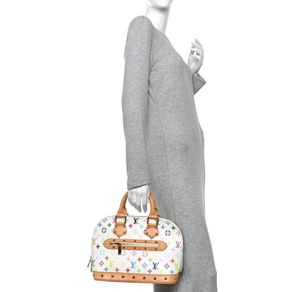 Louis Vuitton Monogram Multicolor Alma White 2 of 10