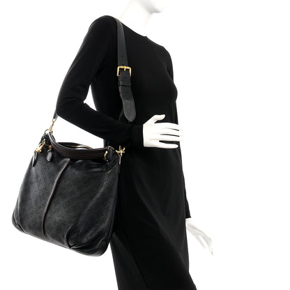 Louis Vuitton Mahina Selene MM Black 2 of 9