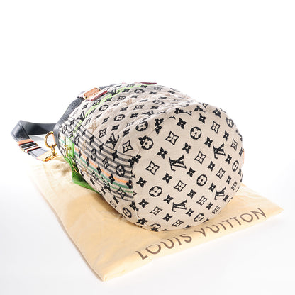 Louis Vuitton Fabric Jacquard Monogram Cheche Gypsy PM Vert 4 of 6