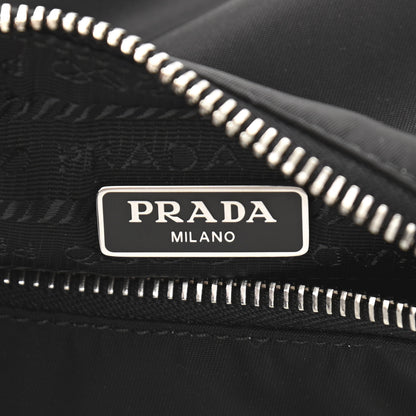 Prada Tessuto Nylon Saffiano Mini Re-Edition 2005 Bag Black 6 of 11