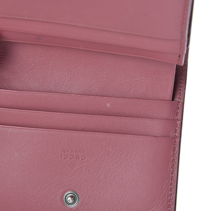 Gucci GG Supreme Monogram Blooms Card Case Beige Multicolor Dry Rose 8 of 10