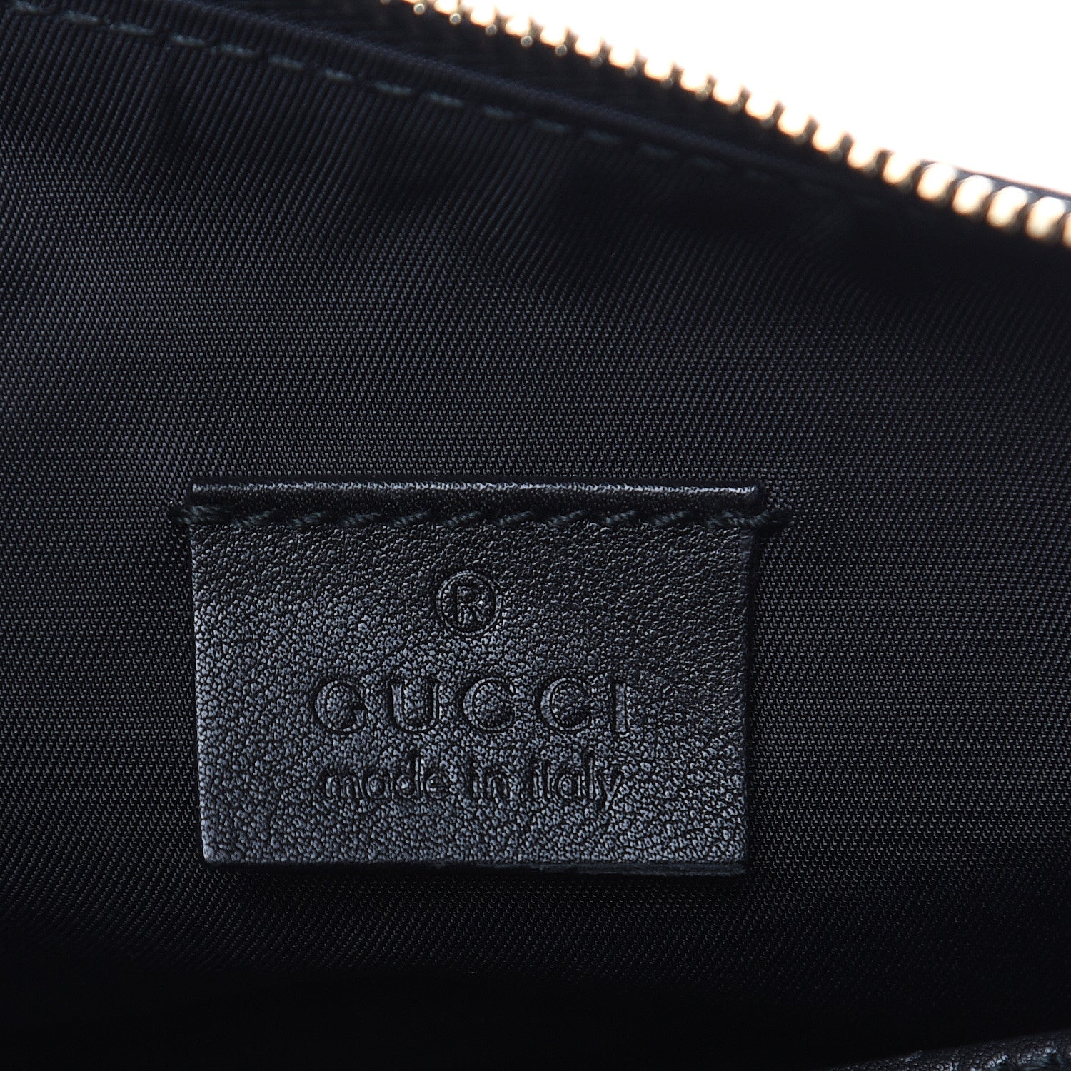 Gucci Monogram Pochette Black 6 of 10