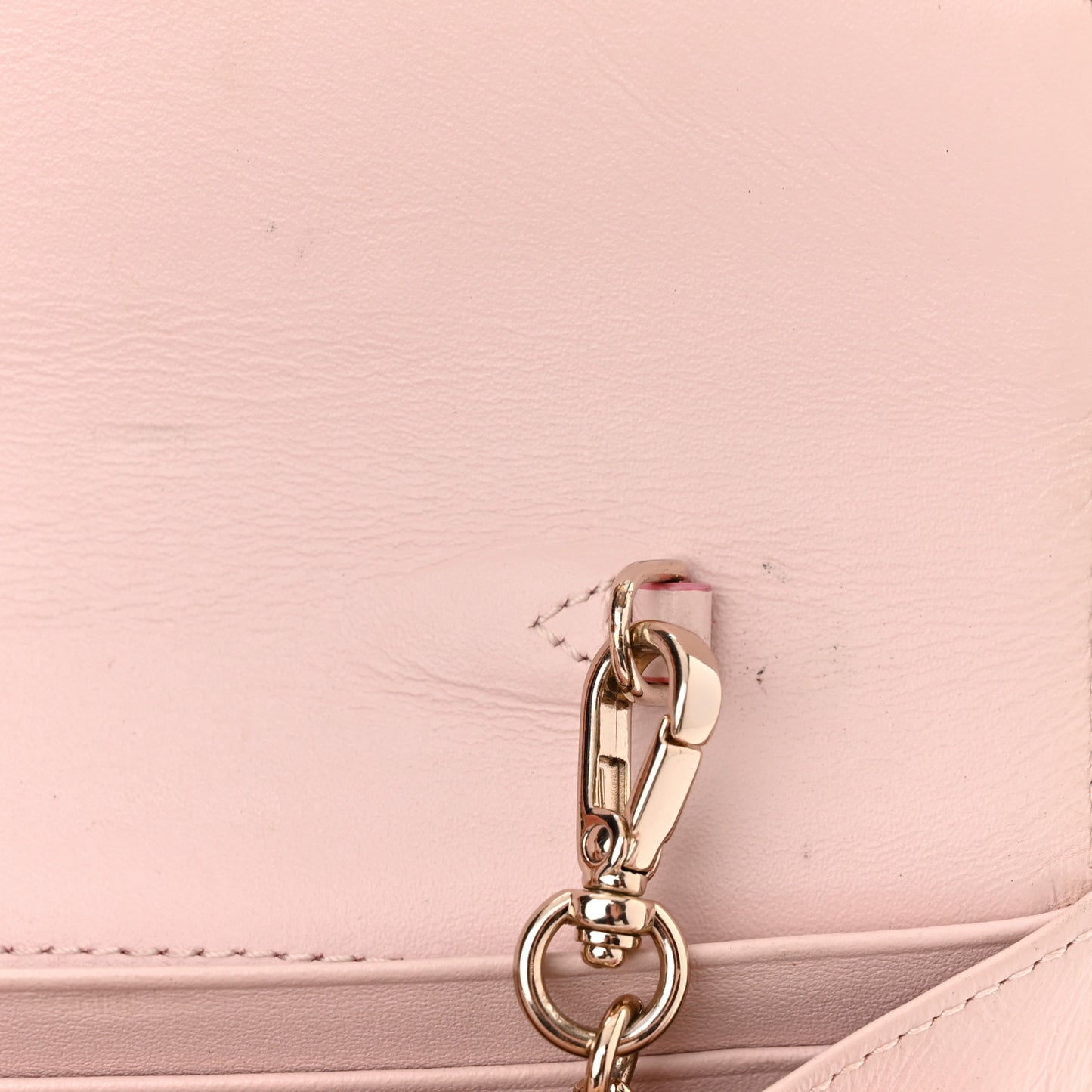 Visetos Large Patricia Wallet On Chain Soft Pink