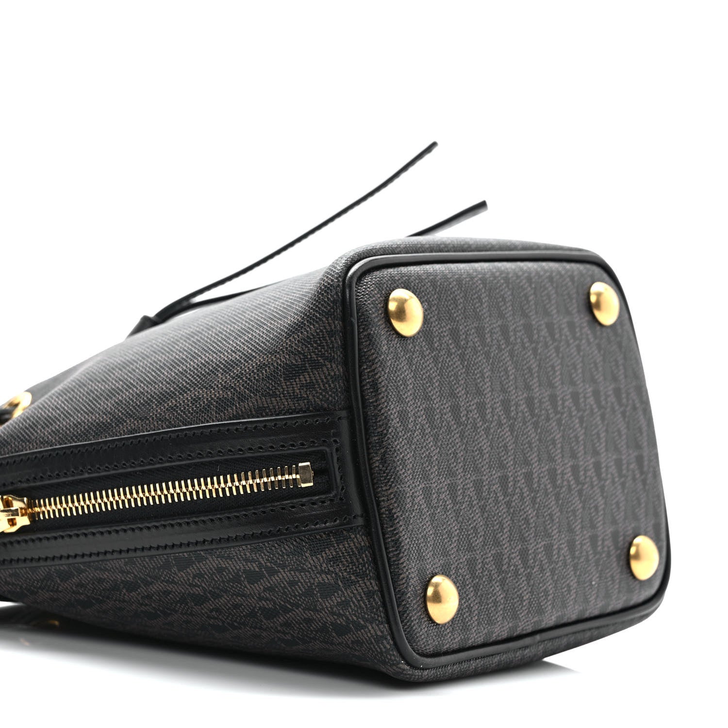 Saint Laurent Toile Classic Monogram Emmanuelle Bucket Bag Black 7 of 8