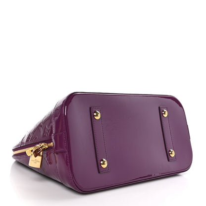 Louis Vuitton Vernis Alma PM Magenta 4 of 9