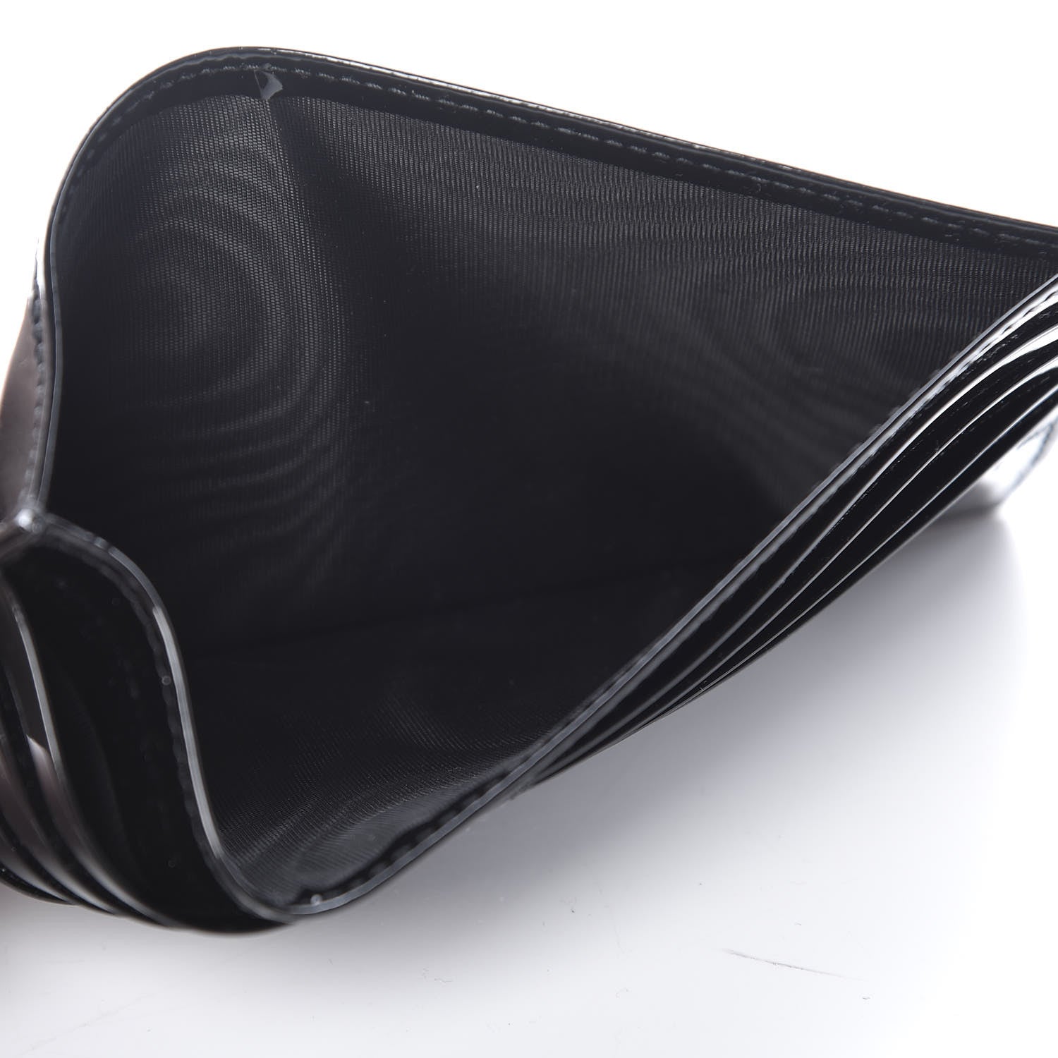 Christian Dior Patent Cannage Lady Dior Convertible Clutch Black 9 of 13