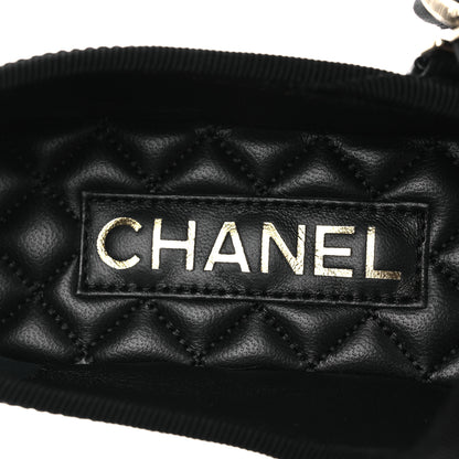 Chanel Lambskin Mary Jane Flats 37 Black 9 of 11