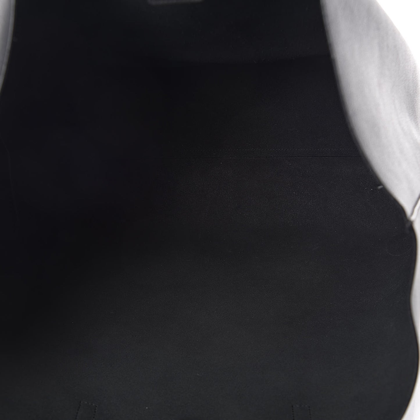 Calfskin Large Shopping Tote Black
