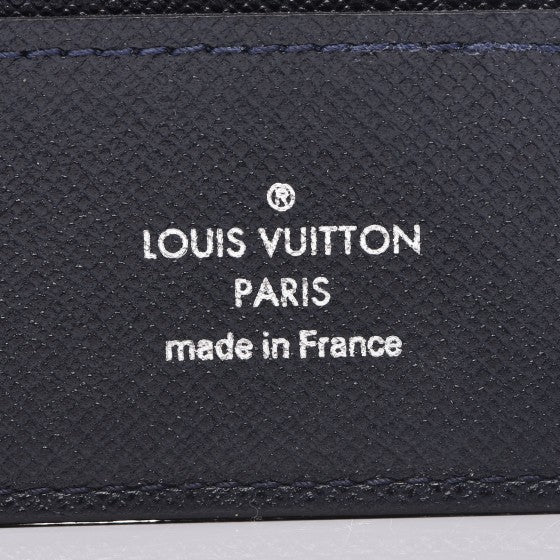 Louis Vuitton Taiga Compact Bi-Fold Wallet Boreal 6 of 13