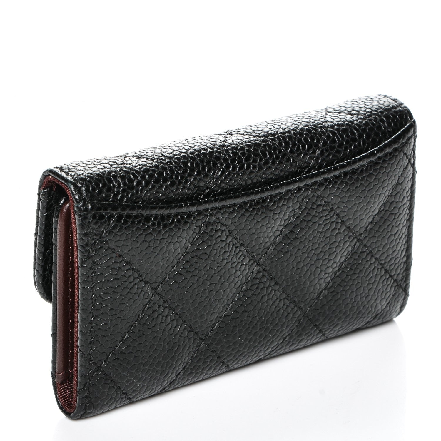 Chanel Caviar Quilted 6 Key Holder Black 3 of 8