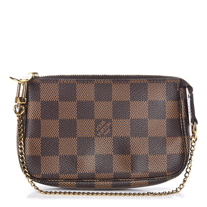 Louis Vuitton Damier Ebene Mini Pochette Accessories 1 of 7