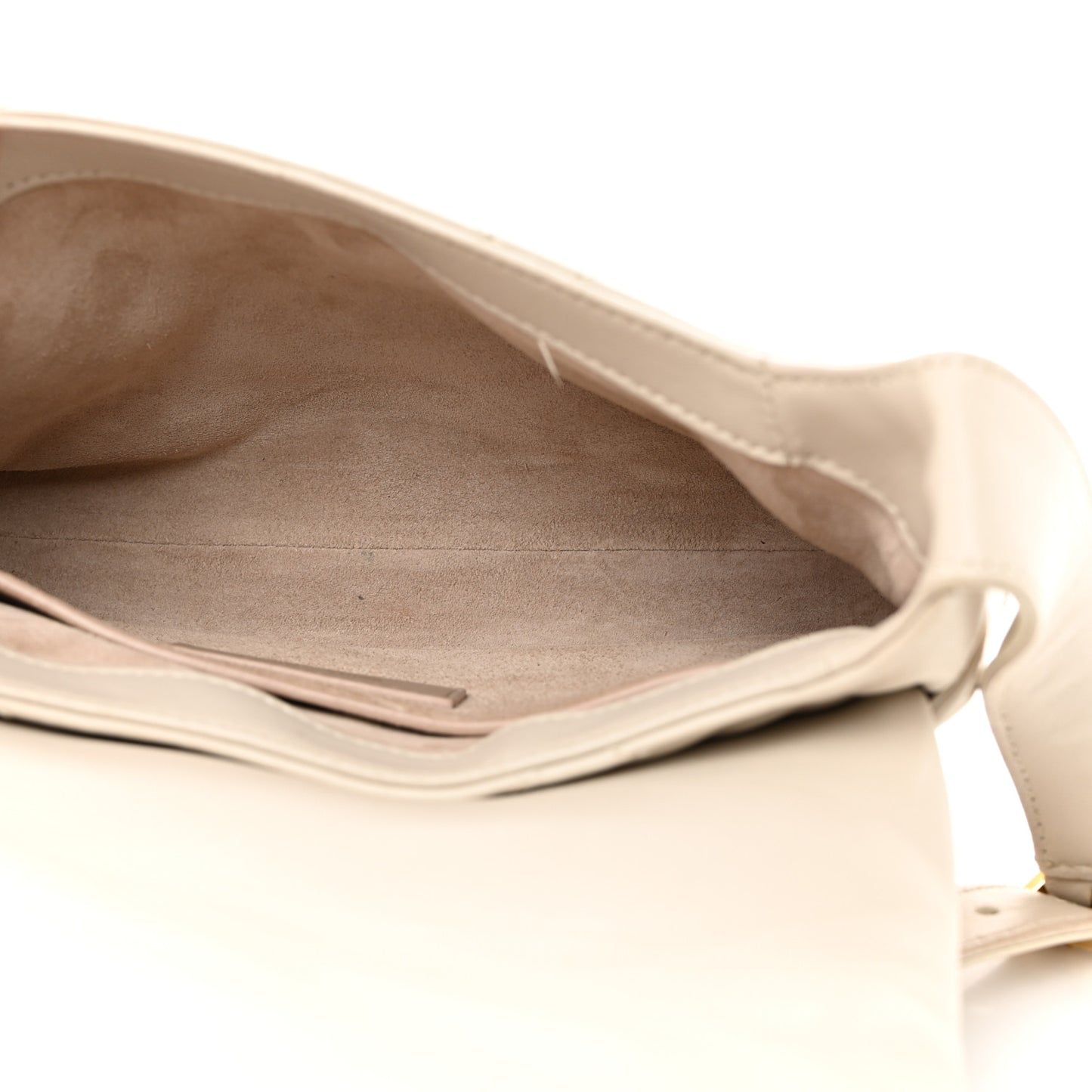 Lambskin Quilted Le 57 Diamond Shoulder Bag Crema Soft