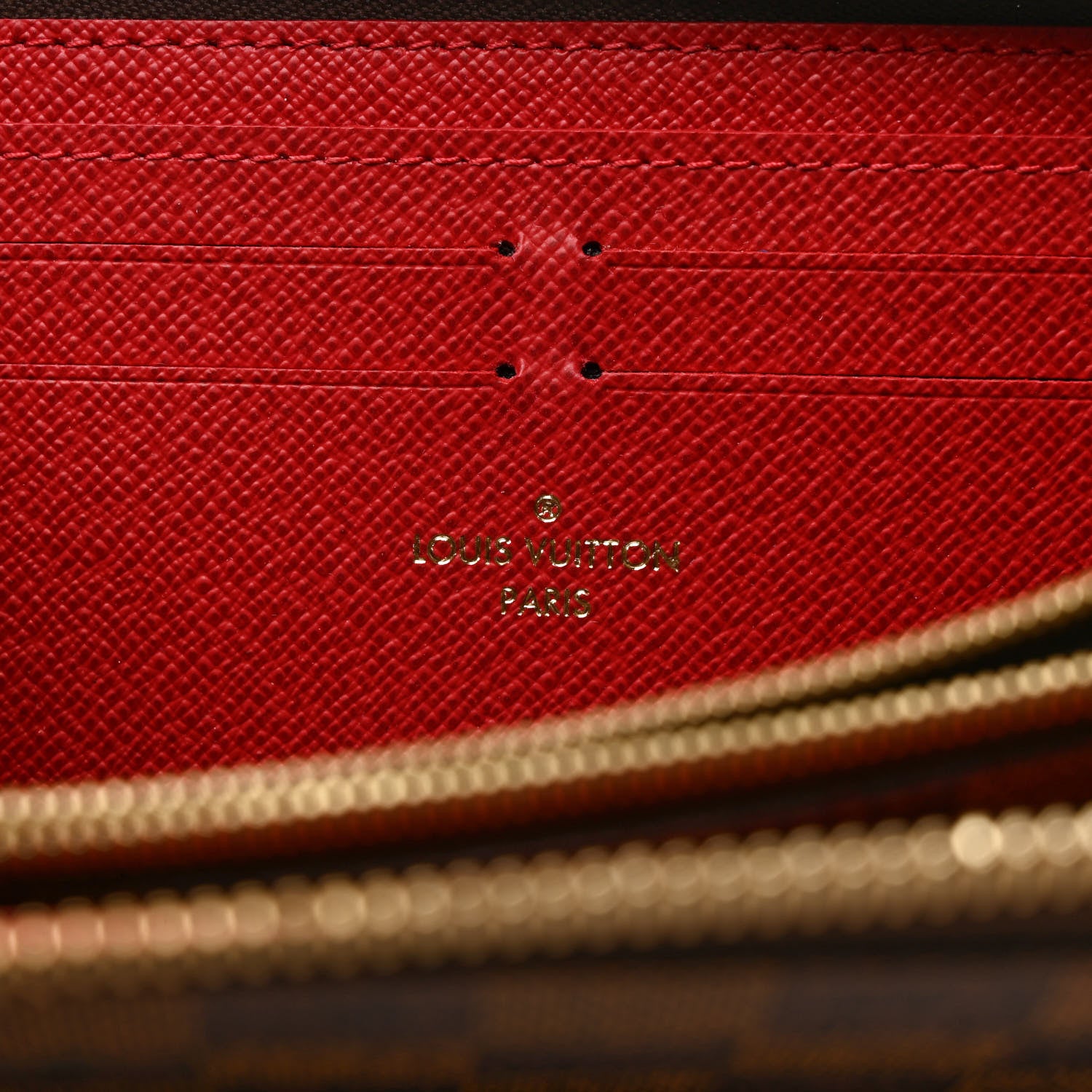 Louis Vuitton Damier Ebene Clemence Wallet 6 of 6