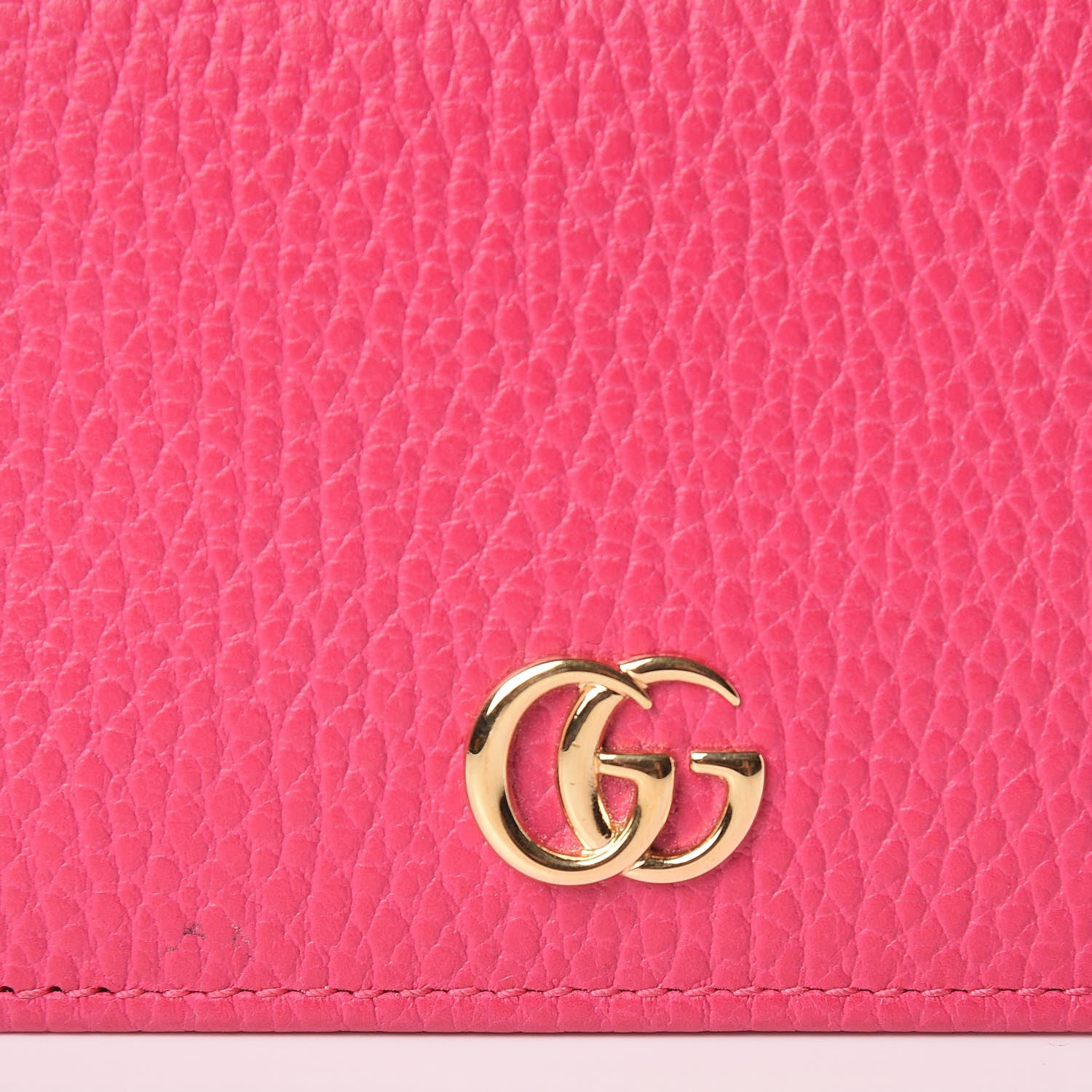 Gucci Dollar Calfskin GG Marmont Card Case Box Pink 8 of 9