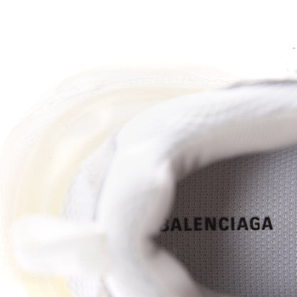 Balenciaga Fabric Mesh Clear Sole Womens Triple S Sneakers 35 White 7 of 8